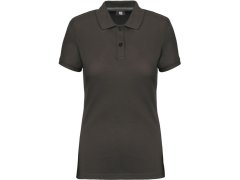 WK WK 275 Dámské pracovní piqué polo z těžké bavlny 20.W275 dark grey