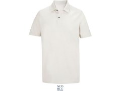 NEOBLU Orel Unisex piqué polo z&nbsp;těžké bavlny 24.4337 dusty beige