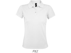 SOL´S Prime Women Dámské piqué polo z&nbsp;těžké bavlny 25.0573 white