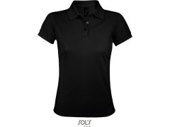 SOL´S Prime Women Dámské piqué polo z&nbsp;těžké bavlny 25.0573 black