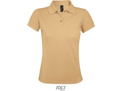 SOL´S Prime Women Dámské piqué polo z těžké bavlny 25.0573 sand