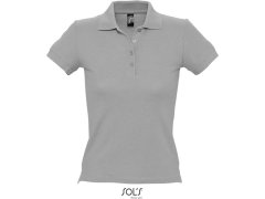 SOL´S People Dámské piqué polo 25.1310 grey melange