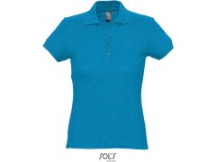 SOL´S Passion Dámské piqué polo 25.1338 aqua