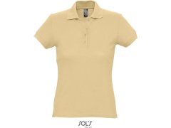 SOL´S Passion Dámské piqué polo 25.1338 sand