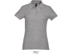 SOL´S Passion Dámské piqué polo 25.1338 melange grey
