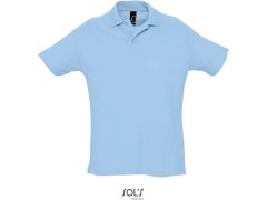 SOL´S Summer II Piqué polo 25.1342 sky blue