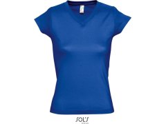 SOL´S Moon Dámské tričko s výstřihem do V 25.1388 royal blue