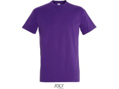 SOL´S Imperial Tričko z&nbsp;těžké bavlny 25.1500 dark purple