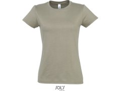 SOL´S Imperial Women Dámské tričko z&nbsp;těžké bavlny 25.1502 khaki