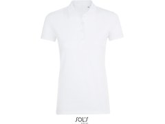SOL´S Phoenix Women Dámské elastické piqué polo 25.1709 white