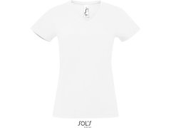 SOL´S Imperial V Women Dámské tričko do V z těžké bavlny 25.2941 white
