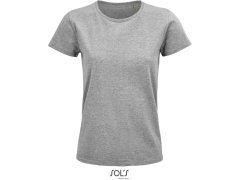 SOL´S Pioneer Women Dámské tričko z&nbsp;bio bavlny 25.3579 grey melange