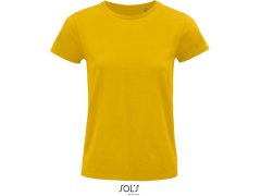 SOL´S Pioneer Women Dámské tričko z bio bavlny 25.3579 gold