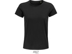 SOL´S Pioneer Women Dámské tričko z&nbsp;bio bavlny 25.3579 deep black