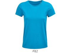 SOL´S Crusader Women Dámské tričko z&nbsp;bio bavlny 25.3581 aqua