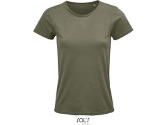 SOL´S Crusader Women Dámské tričko z&nbsp;bio bavlny 25.3581 khaki
