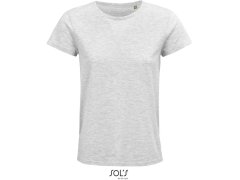 SOL´S Crusader Women Dámské tričko z bio bavlny 25.3581 ash