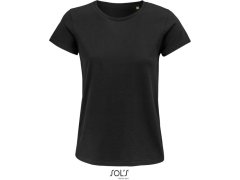 SOL´S Crusader Women Dámské tričko z bio bavlny 25.3581 deep black
