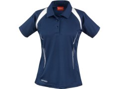 Spiro S 177F Dámské týmové piqué polo 29.177F navy/white