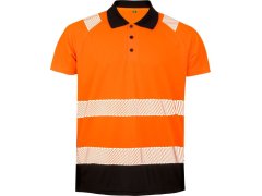 Result R 501X Bezpečnostní polo 30.501X fluorescent orange/black