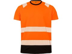 Result R 502X Bezpečnostní tričko 30.502X fluorescent orange/black