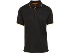 Regatta TRS 264 Piqué polo "Navigate" 36.S264 black/orange pop