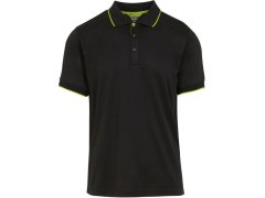 Regatta TRS 264 Piqué polo "Navigate" 36.S264 black/lime green
