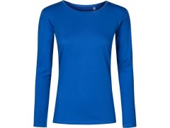 Promodoro 1565 Dámské tričko s dlouhým rukávem - X.O 40.1565 azure blue