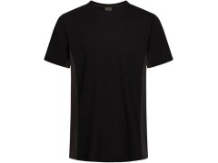 Promodoro 3590 Unisex kontrastní pracovní tričko - EXCD 40.3590 black/charcoal