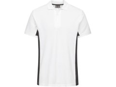 Promodoro 4590 Unisex kontrastní pracovní polo - EXCD 40.4590 white/charcoal