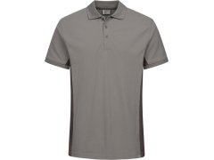 Promodoro 4590 Unisex kontrastní pracovní polo - EXCD 40.4590 new light grey/charcoal
