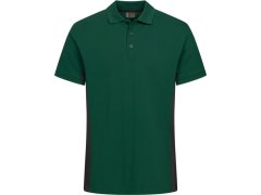 Promodoro 4590 Unisex kontrastní pracovní polo - EXCD 40.4590 forest/charcoal