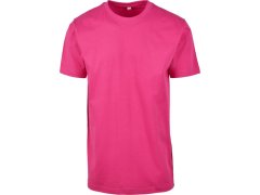 Build your Brand BY 004 Tričko z&nbsp;těžké bavlny 56.0004 hibiscus pink