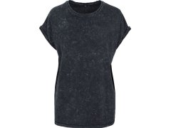 Build your Brand BY 053 Dámské tričko "Acid Wash" 56.0053 black
