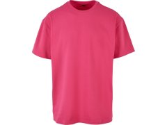 Build your Brand BY 102 Oversize tričko z&nbsp;těžké bavlny 56.0102 hibiscus pink