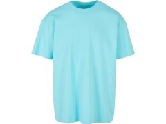 Build your Brand BY 102 Oversize tričko z&nbsp;těžké bavlny 56.0102 beryl blue