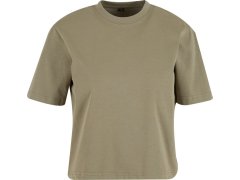 Build your Brand BY 369 Dámské těžké tričko Sorona® 56.0369 pale olive