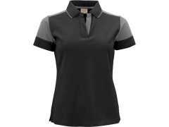 Printer Prime Polo Women Dámské piqué polo z těžké bavlny 61.5025 black/anthracite