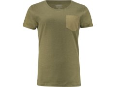 James Harvest Walcott T-Shirt Women Dámské tričko "Two-Tone" 62.4009 moss green