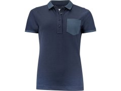 James Harvest Pinedale Polo Women Dámské piqué polo z&nbsp;těžké bavlny "Two-Tone" 62.5039 navy