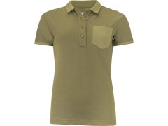 James Harvest Pinedale Polo Women Dámské piqué polo z&nbsp;těžké bavlny "Two-Tone" 62.5039 moss green