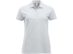 Clique Classic Marion S/S Dámské piqué polo z těžké bavlny 67.8246 white