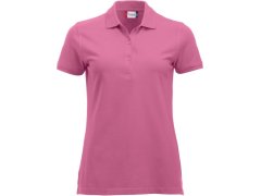 Clique Classic Marion S/S Dámské piqué polo z&nbsp;těžké bavlny 67.8246 bright pink