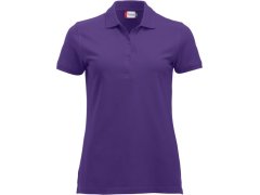 Clique Classic Marion S/S Dámské piqué polo z&nbsp;těžké bavlny 67.8246 bright lilac