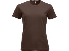 Clique New Classic-T Women Dámské tričko 67.9361 dark mocca
