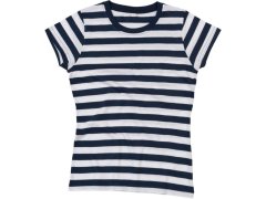 Mantis M 110S Dámské pruhované tričko 70.110S navy/white