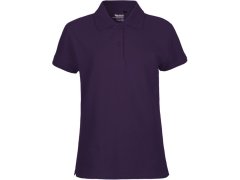 Neutral O 22980 Dámské piqué polo z&nbsp;bio bavlny 77.2280 purple