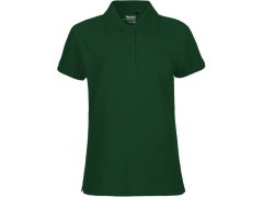 Neutral O 22980 Dámské piqué polo z bio bavlny 77.2280 bottle green
