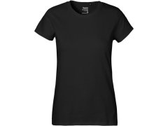 Neutral O 80001 Dámské tričko z těžké bio bavlny 77.8001 black