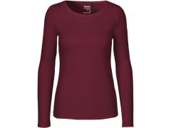 Neutral O 81050 Dámské tričko s&nbsp;dlouhým rukávem 77.8150 bordeaux